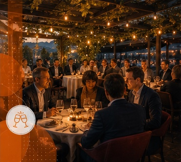 Dîner convivial de la communauté FOROM
